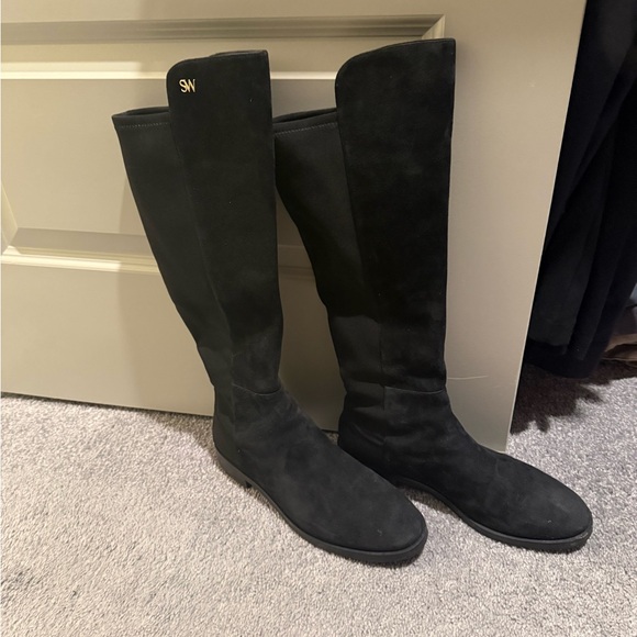 Stuart Wietzman keelan suede over the knee boot - Picture 2 of 4